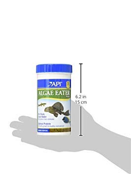 API ALGAE EATER WAFERS Algae Wafer Fish Food 6.4-Ounce Container