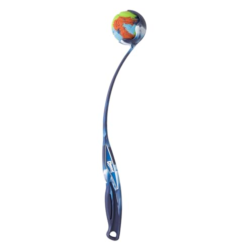 Chuckit! EcoFetch Dog Ball Launcher - 18" with Medium (2.5") Dog Fetch Ball Thrower, for Dogs 20-60 Pounds, Made in USA