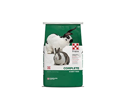 Purina Rabbit Food Complete Pellets, 25 lb