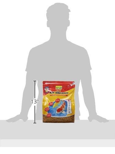 TetraPond Koi Vibrance Soft Sticks, Floating Pond Fish Food for Koi Fish and Ornamental Goldfish, 2.42 lbs