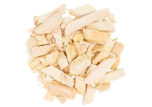 hotspot pets Freeze Dried Chicken Treats for Cats & Dogs -1LB Big Bag- USA Made- Healthy Single Ingredient-Resealable Bag, All Natural Grain-Free
