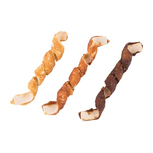 DreamBone Spirals Variety Pack Chews for Dogs, Treat Your Dog to Easy-to-Digest Rawhide-Free Chews Made with Chicken, Beef or Pork, 32 Count