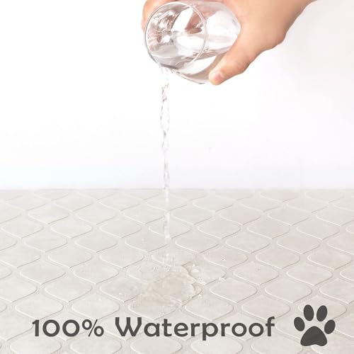 fuguitex Waterproof Dog Blanket Bed Cover Dog Crystal Velvet Moroccan Fuzzy Cozy Plush Pet Blanket Throw Blanket for Couch Sofa(40 * 60 inch