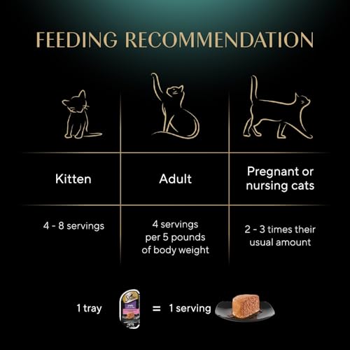 Sheba Perfect Portions Wet Cat Food Pate Sustainable Salmon Entree, 2.6 oz. Twin-Pack Trays, Cat Food Wet Recipe (24 Count, 48 Servings)
