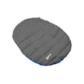 Chuckit! Outdoor Travel Portable Water Resistant Travel Pillow Dog Bed For Medium to Large Dogs 20 to 100 lbs, 39"L x 30"W, Blue