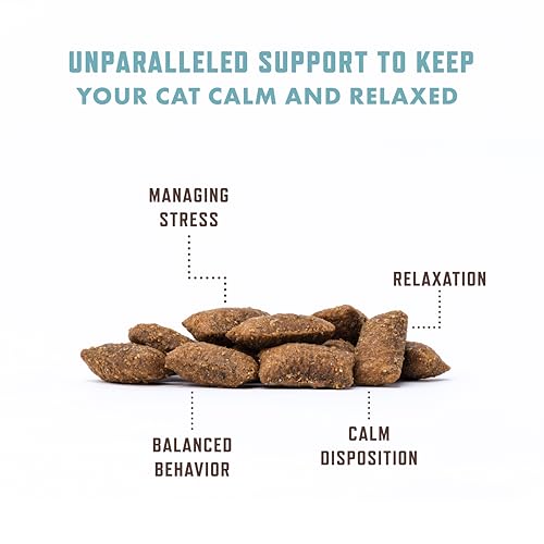 Rocco & Roxie Cat Calming Treats with Melatonin for Cats, Stress and Anxiety Relief, Keep Calm for Grooming, Travel, or Vet Visits, Aid Sleep with