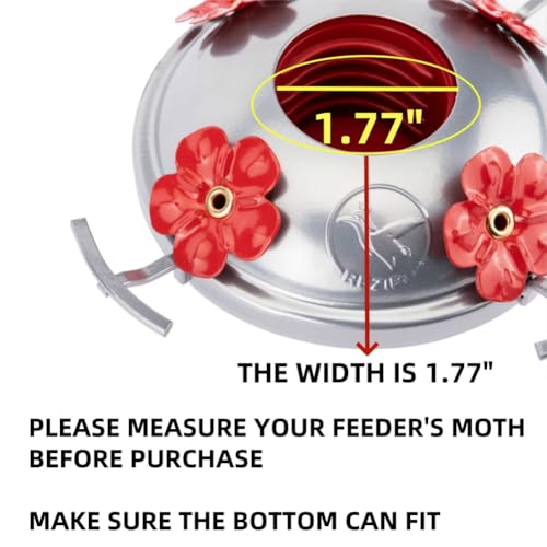 REZIPO Hummingbird Feeder Bottom Base Replacement Accessory