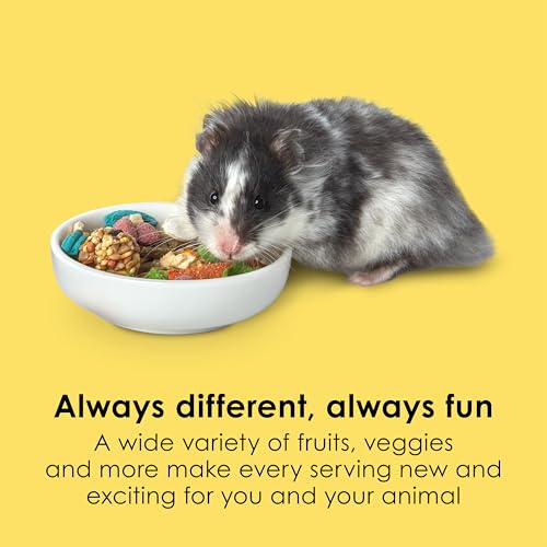 Kaytee Fiesta Hamster & Gerbil Food, Nutritious and Fun Blend, Supports Dental Health and Digestion, 4.5 pounds