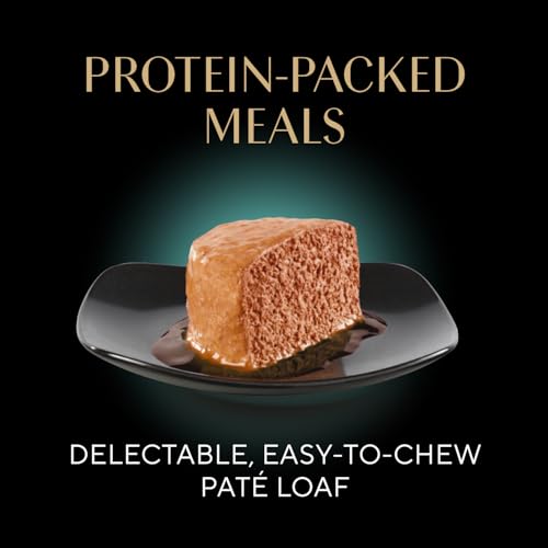 Sheba Perfect Portions Wet Cat Food Pate Sustainable Salmon Entree, 2.6 oz. Twin-Pack Trays, Cat Food Wet Recipe (24 Count, 48 Servings)