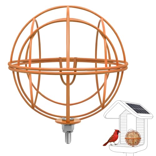 Metal Suet Ball Holder for Bird Buddy, Compatible with BirdBuddy Smart Feeders & Others with Ready 5mm Screw Hole, Durable Accessory & Add-on