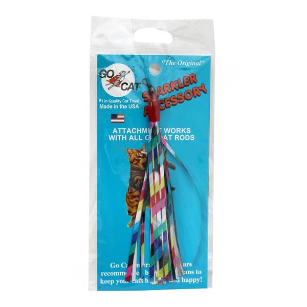 GoCat Da Bird Cat Toy Refill Accessories, Handmade in the USA, Sparkler