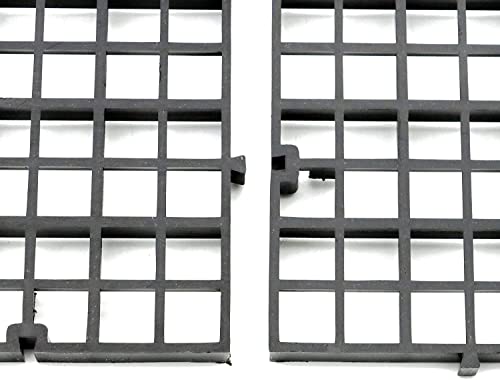 ALEGI 12 Pcs Aquarium Fish Tank Divider Plastic Egg Crate Aquarium Filter Bottom Tray Grid Isolation Board Partition Net Pane Separator (L 12pcs