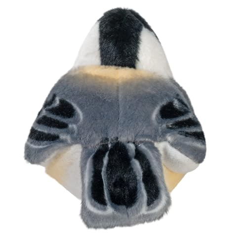 Wild Republic Audubon Birds Black-Capped Chickadee Plush with Authentic Bird Sound, Stuffed Animal, Bird Toys for Kids & Birders