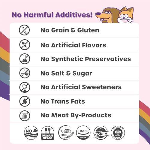 Choolip Squeeze Vita Stick Lickable Cat and Dog Treats – 49-Count Variety Pack – Real Meat Puree with Multivitamins for Total Pet Wellness