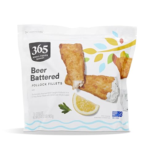 365 by Whole Foods Market Beer Battered Pollock, 32 OZ