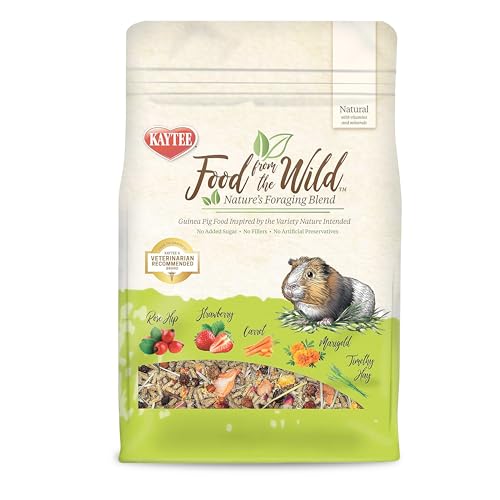 Kaytee Food from The Wild Natural Pet Guinea Pig Food, 4 Pound