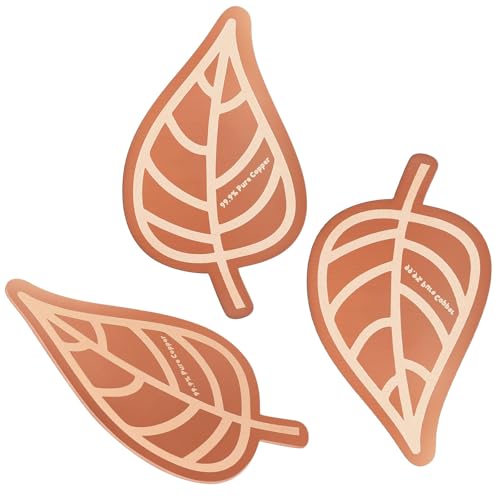 3Pcs Bird Bath Copper Purification Disk 99.99% Pure Copper Water Cleaning Discs 0.6mm Physical Clean Water for All-Season Universal Natural Fit for