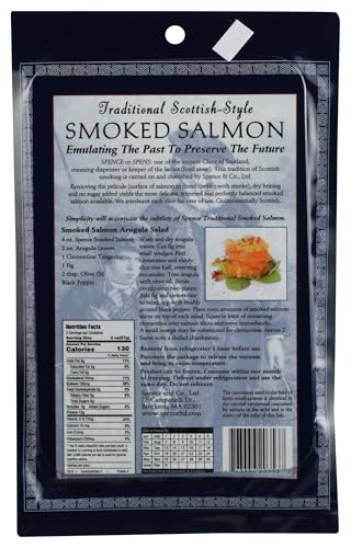 Spence, Traditional Scottish Style Smoked Salmon, 4 Ounce