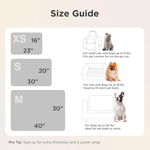 Bedsure 3-Pack Dog Blanket, Ultra-Soft Flannel Fleece Puppy Blanket with Cute Dog Prints, Machine Washable Pet Blanket for Indoor Crate Bed & Travel
