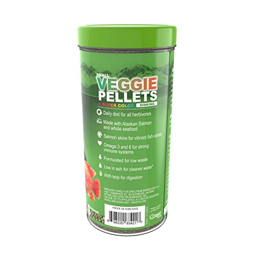 Omega One Super Color Kelps Sinking Pellets 8oz
