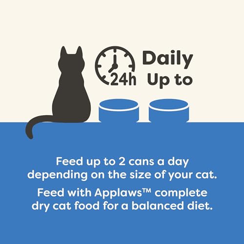 Applaws Natural Wet Canned Cat Food, Limited and Natural Ingredients, High Protein with No Artificial Additives, Fish Selection Variety Pack in Broth