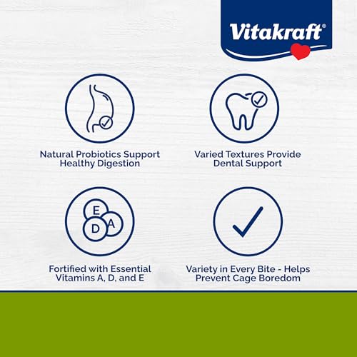 Vitakraft Menu Premium Guinea Pig Food - Alfalfa Pellets Blend - Vitamin and Mineral Fortified