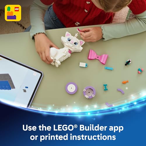 LEGO Disney The Aristocats Adorable Marie Toy Building Set - Bedroom or Desk Decor for Girls & Boys, Ages 7+ - Disney Gifts for Birthdays - 43286
