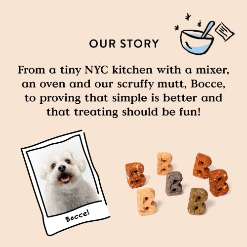 Bocce's Bakery Jerky Stick Dog Treats, Wheat-Free, Made with Limited-Ingredients, Baked in The USA with No Added Salt or Sugar, Natural