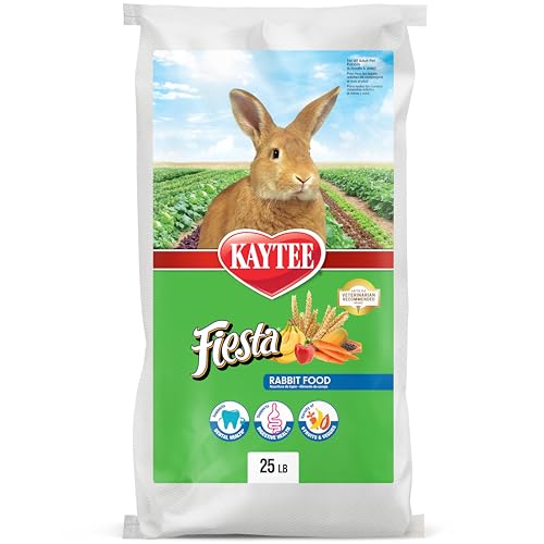 Kaytee Fiesta Rabbit Food Flavor Medley 25 Pounds