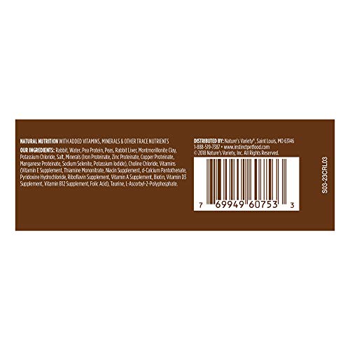 Instinct Limited Ingredient Diet, Natural Wet Cat Food, Grain Free Recipe - Real Rabbit, 5.5 Ounce (Pack of 12)