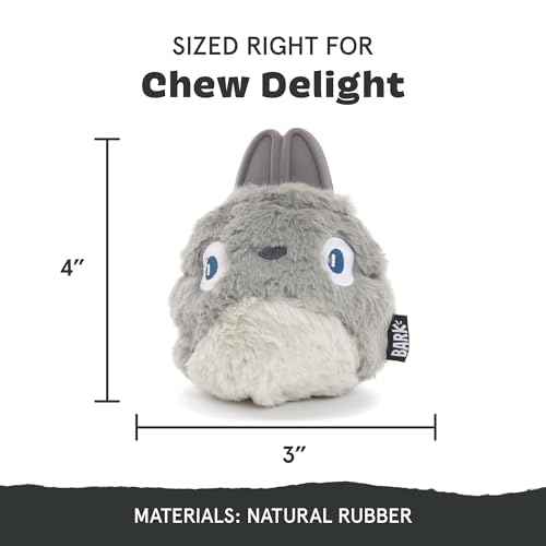 Barkbox Super Chewer Tough Dog Chew Toys for Aggressive Chewers, Plush 2 Toys in 1 (Hare Raiser - Large)