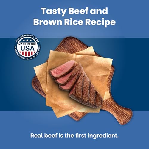Blue Buffalo Life Protection Formula Adult Dry Dog Food, Helps Build and Maintain Strong Muscles, Made with Natural Ingredients, Beef & Brown Rice