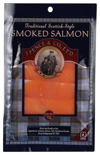 Spence, Traditional Scottish Style Smoked Salmon, 4 Ounce