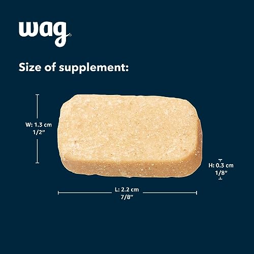 Brand - Wag Probiotic Supplement Chews for Dogs, Supports Digestive Health and Gut Flora, Natural Duck Flavor, 160 Count, Pack of 1