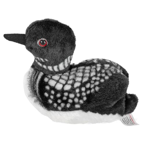 Wild Republic Audubon Birds Common Loon Plush with Authentic Bird Sound, Stuffed Animal, Bird Toys for Kids & Birders