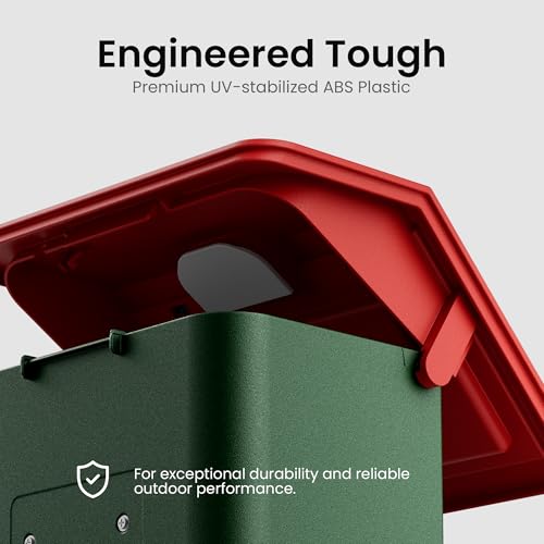 Smart Bird Feeder with Camera Solar Powered, 2K HD Video, AI Bird Species Identification, Instant Arrival Alerts, Weatherproof Design for Effortless