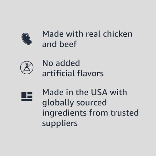 Basics Wet Dog Food Variety Pack, Country Stew Flavor and Cuts in Gravy with Beef, Made with Natural Ingredients, 13.2oz Cans (Pack of 12)