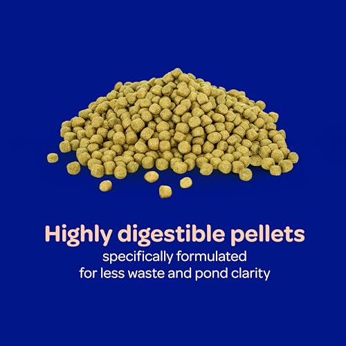 Kaytee Koi’s Choice Koi Floating Fish Food, For Koi, Goldfish and Pond Fish, 10 pounds