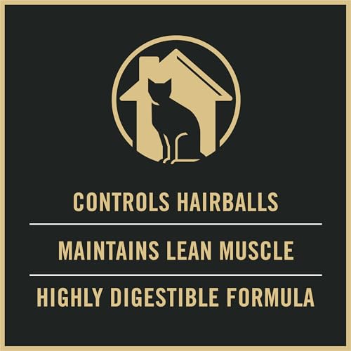 Purina Pro Plan Hairball Management, Indoor Cat Food, Turkey and Rice Formula - 16 lb. Bag