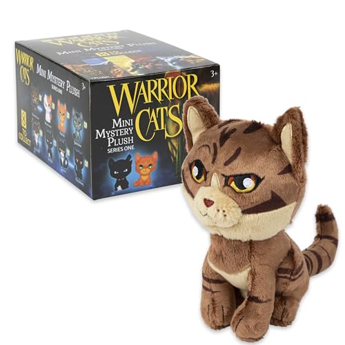 Warrior Cats Mini Mystery Plush, Series 1, Book Series, Mystery Plush Box, Blind Box, 1 of 8 Possible, Official Merch