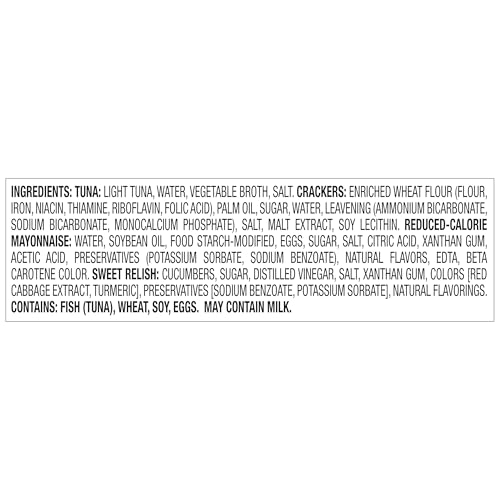 StarKist Lunch-To-Go Mix Your Own Tuna Salad, Chunk Light Tuna Pouch, 4.5 Ounce Kit, 12 Pack