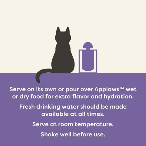 Applaws Bone Broth Fish & Chicken Variety 12-Pack Lickable Wet Cat Food Topper, High Protein, Limited Ingredient, Grain Free, No Artificial Additives
