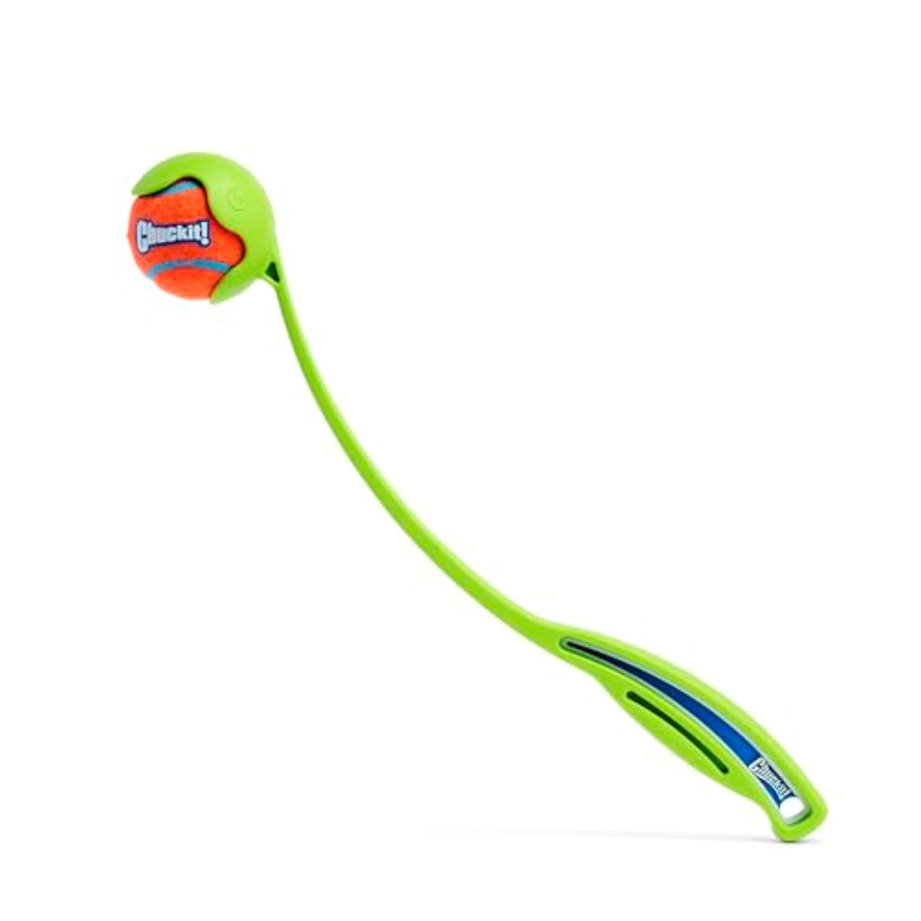 Chuckit! Sport 14S Ball Launcher for Small Dogs, 14-Inch Manual Thrower with 2-Inch Ball, Fits Dogs up to 20 lbs