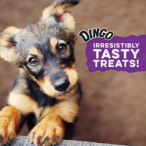 Dingo Twist Sticks Rawhide for Dogs, Made with Real Chicken, 50 Count