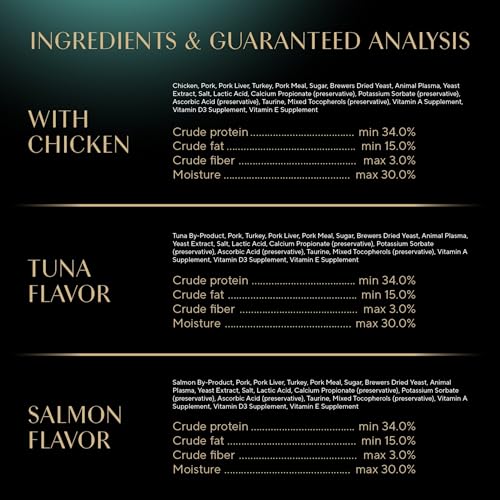Sheba Meaty Tender Sticks Soft Cat Treats Chicken, Tuna, and Salmon Flavor, 0.14 oz., 40 Sticks
