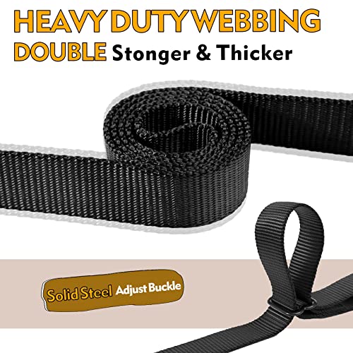 Heavy Duty Dog Leash System - Truck Bed Barrier & Pick-Up Restraint Lead for Dogs Up to 150lbs