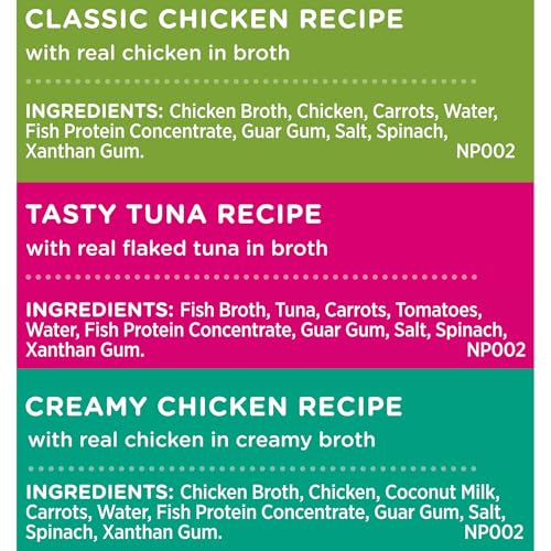 Rachael Ray Nutrish Purrfect Broths Wet Cat Food, Variety Pack, 1.4 Ounce Pouch (Pack of 24), Grain Free