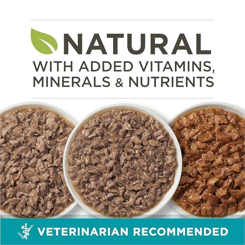 Purina ONE Natural, High Protein Cat Food Variety Pack, Turkey, Chicken and Tuna Recipes - (2 Packs of 12) 3 oz. Cans