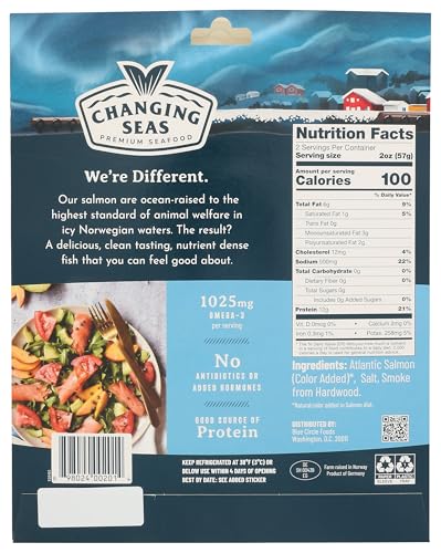 Changing Seas Cold Smoked Salmon 4 oz, 4 OZ