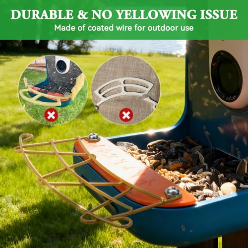Perch Extender for Bird Buddy Smart Bird Feeders, Durable BirdBuddy Add-on Accessory in Metal